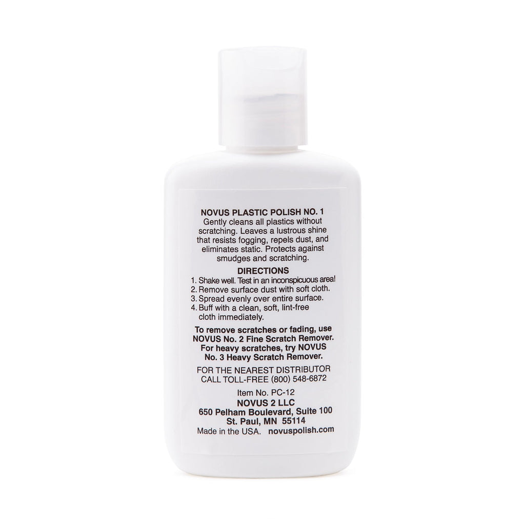 NOVUS Plastic Polish #1: Clean & Shine