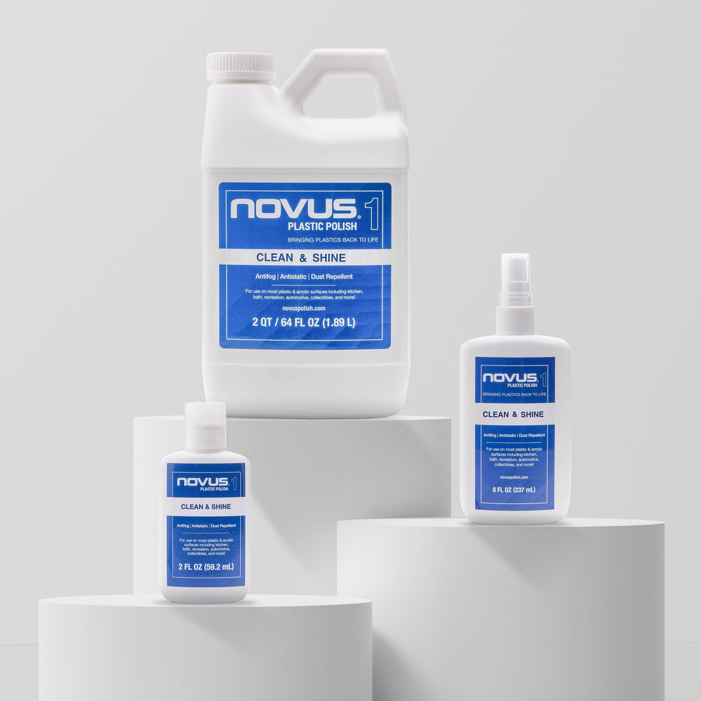 NOVUS Plastic Polish #1: Clean & Shine