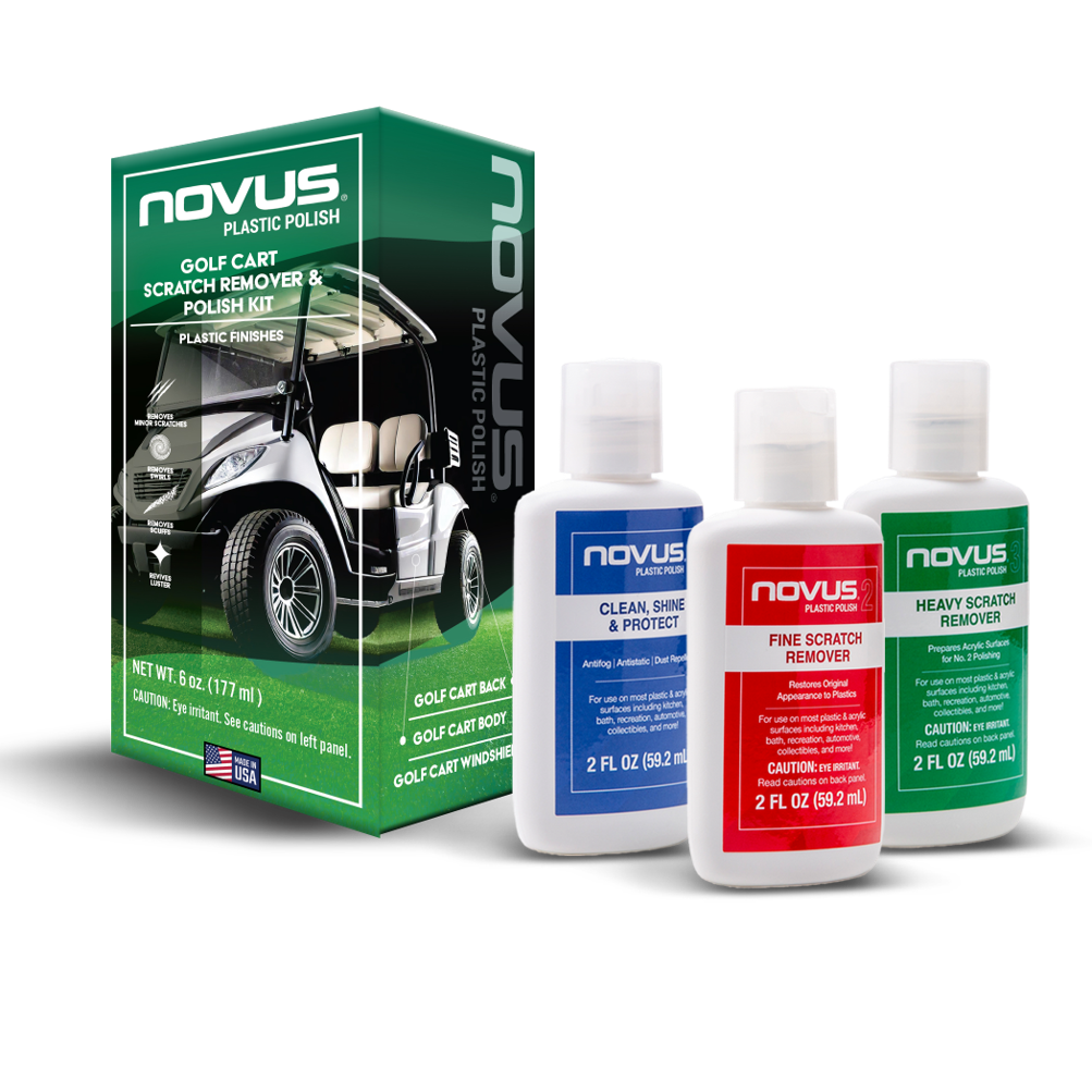 Golf Cart Scratch Remover & Polish Kit